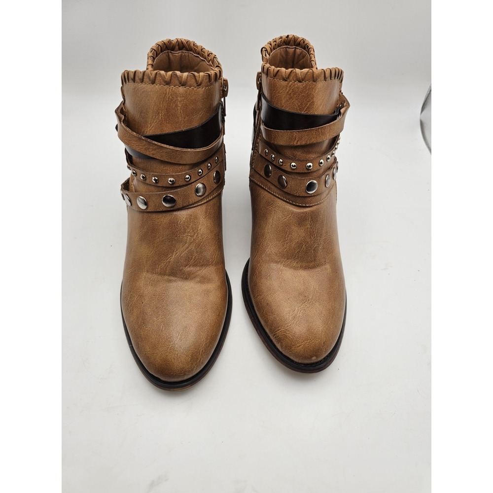 Western Girl Ankle Brown  Boots Size 7